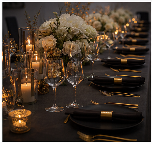 Private Events: Private Table Setting